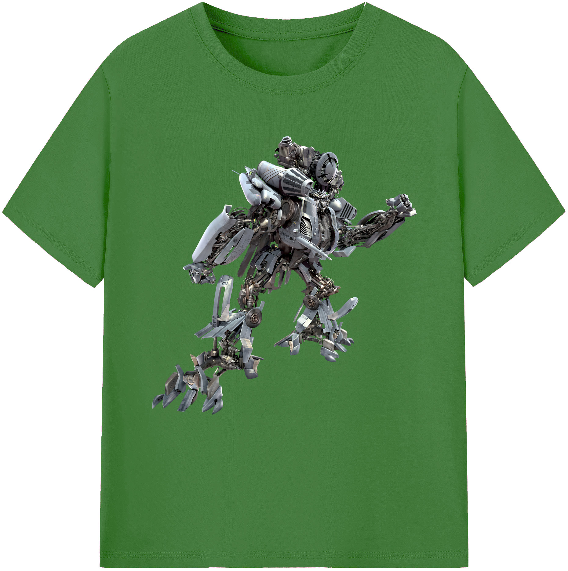 （画像用） Transformers トランスフォーマー レディースカジュアルプリントTシャツ（綿100％）